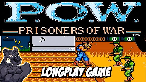 P.O.W.: Prisoners of War (NES) longplay jogando ate o final