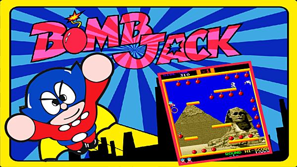Bomb Jack o herói arcade game abandonado da Tecmo